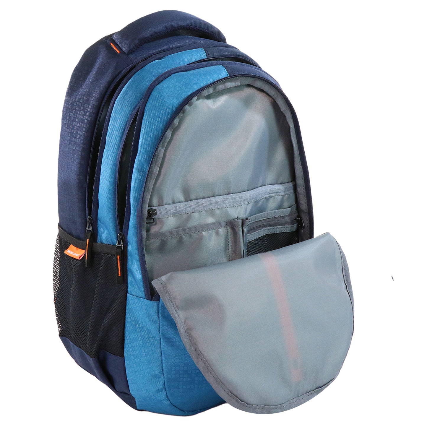 Mike Jupiter Backpacks - Blue & Navy Blue