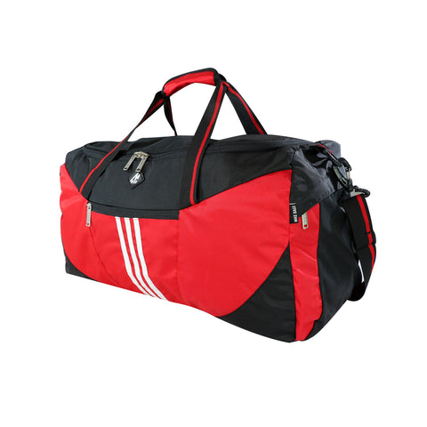 Image of Mike Delta Duffel Bag 24"- Red & Black