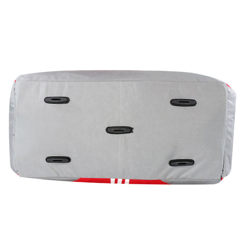 Image of Mike Delta Duffel Bag 24"- Red & Grey