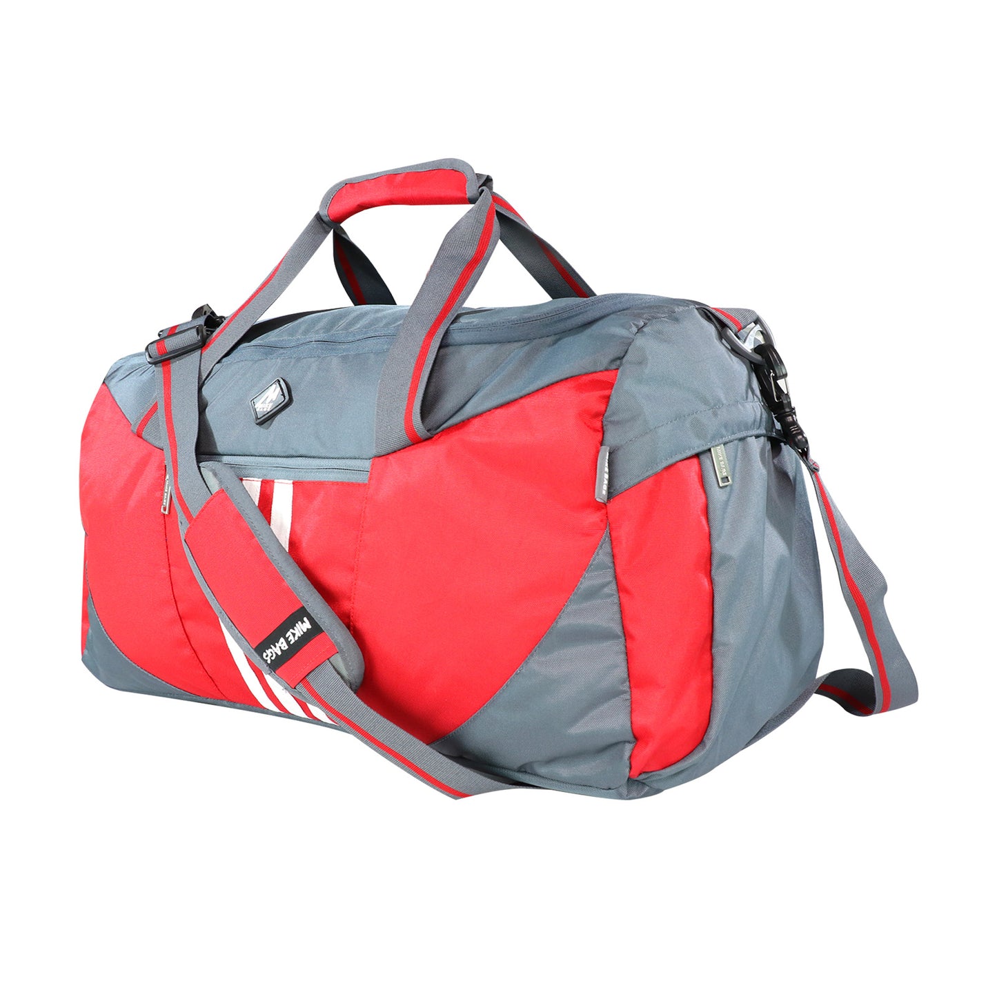 Mike Delta Pro 20 inches Duffel Bag- Red & Grey
