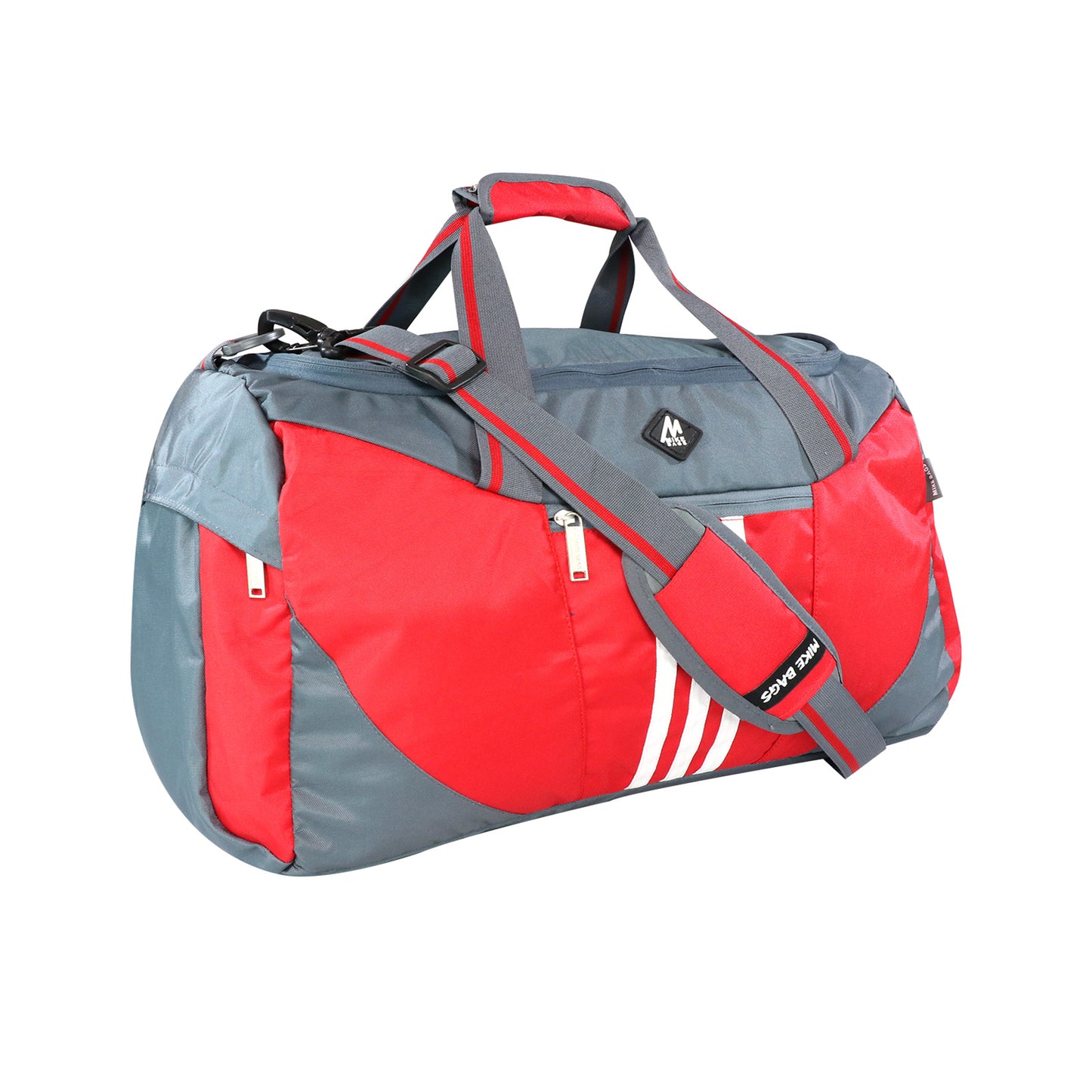 Mike Delta Pro 20 inches Duffel Bag- Red & Grey