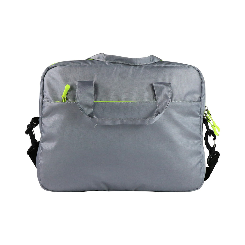 Mike City Messenger Bag Silver-14 Inches