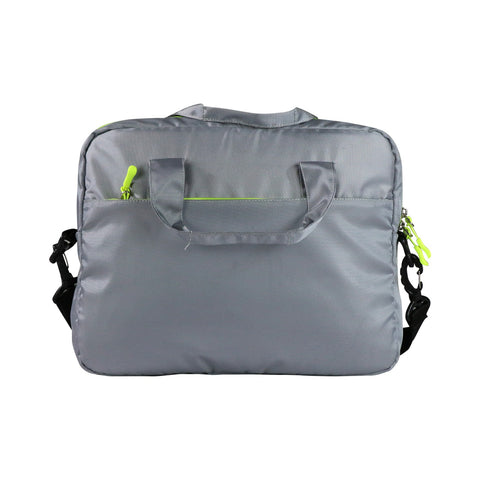 Image of Mike City Messenger Bag Silver-14 Inches