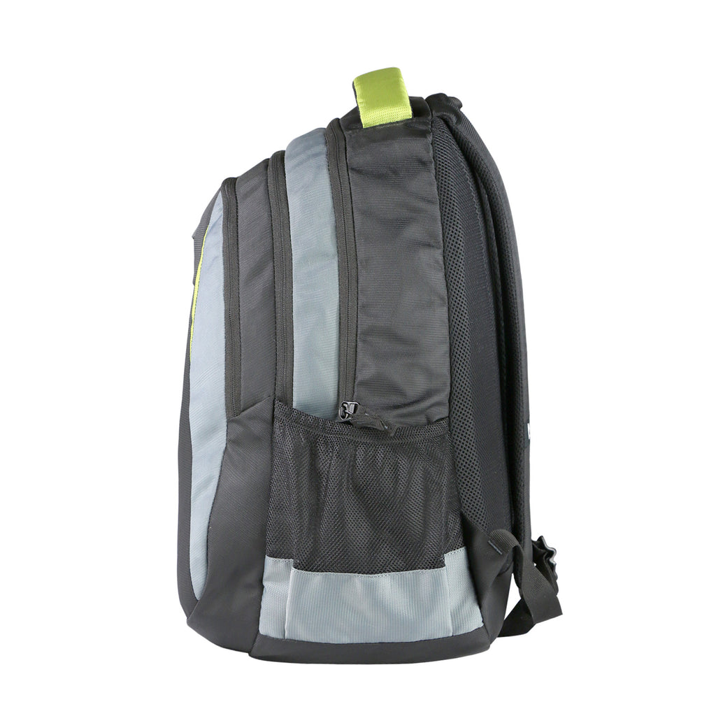 Mike Classic College Backpack - Grey & Black