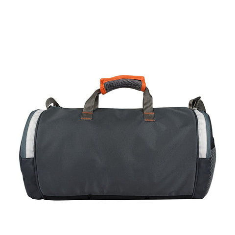 Image of Mike dual tone gym bag - Grey & white