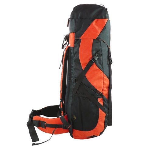Image of Mike 67 ltrs Altitude Travel Backpack for Hiking Trekking Bag Camping Rucksack- Red