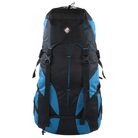 Image of Mike 67 ltrs Altitude Travel Backpack for Hiking Trekking Bag Camping Rucksack- Blue