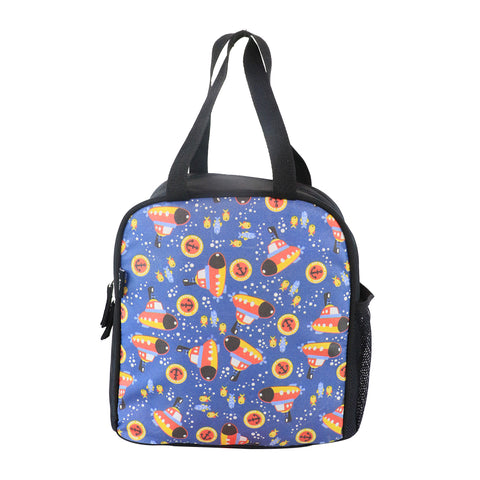 Image of Smily kiddos joy lunch bag- Submarine Theme - Multicolor