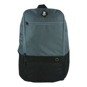 Mike Maxim Backpack - Grey with Grey Zip
