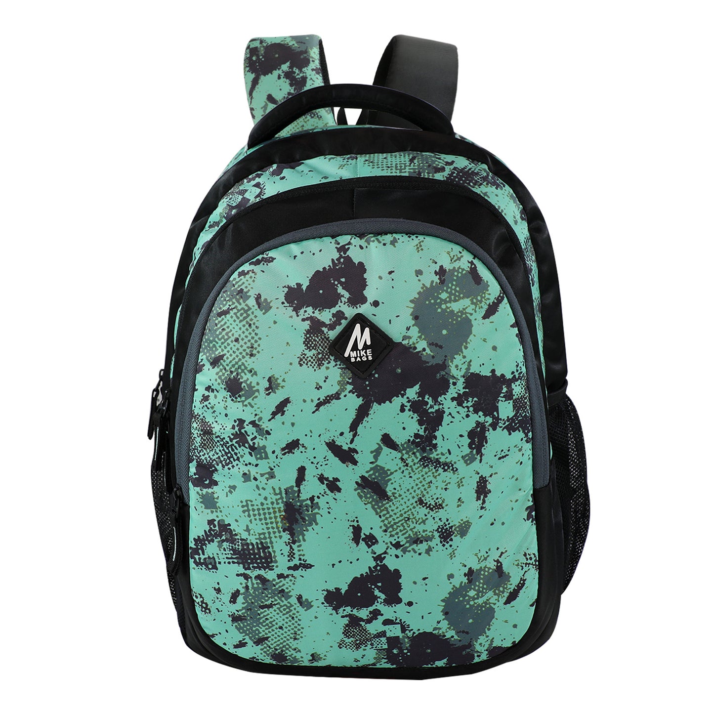 Mike Trio 17L School Backpack for Boys & Girls - Sea Green